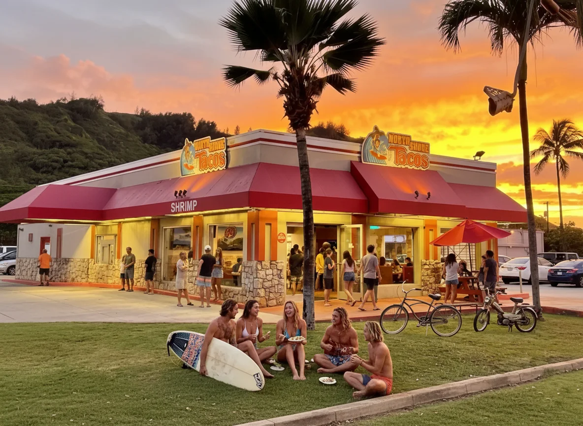 North Shore Tacos restaurant in Hau'ula